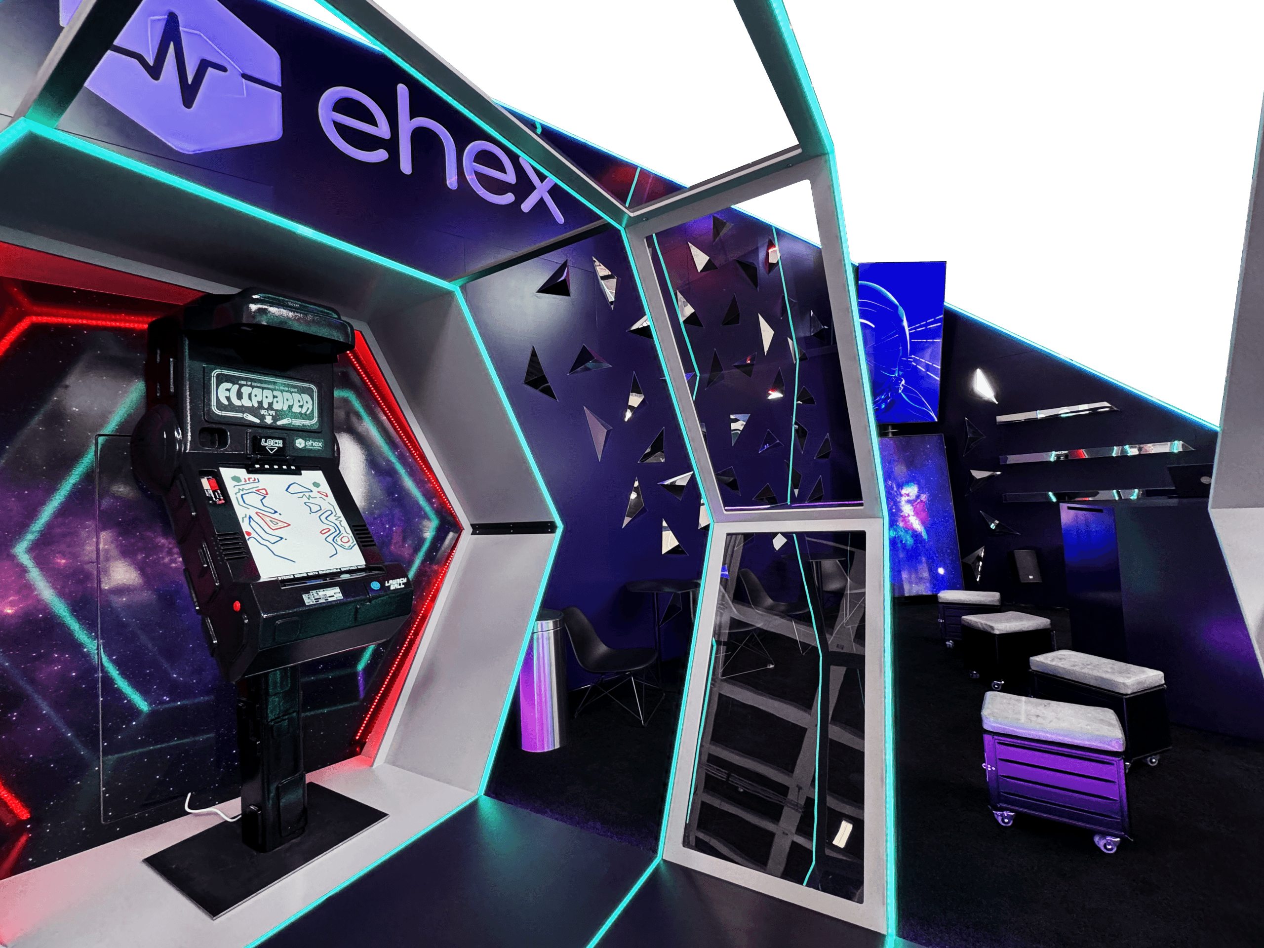 ehex Messestand auf der DMEA 2024